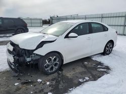 Salvage cars for sale at Assonet, MA auction: 2021 KIA Forte FE