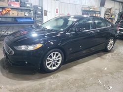 Salvage cars for sale at Rogersville, MO auction: 2017 Ford Fusion SE