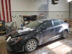 Salvage cars for sale at Des Moines, IA auction: 2021 Toyota Corolla LE