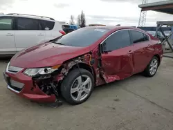 Salvage cars for sale at Hayward, CA auction: 2018 Chevrolet Volt Premier