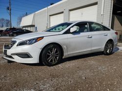 Salvage cars for sale at Blaine, MN auction: 2017 Hyundai Sonata SE