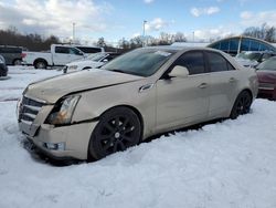 Salvage cars for sale at East Granby, CT auction: 2009 Cadillac CTS