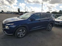 Vehiculos salvage en venta de Copart Miami, FL: 2021 Hyundai Santa FE SE