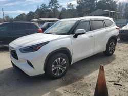 Salvage cars for sale at Savannah, GA auction: 2021 Toyota Highlander XLE