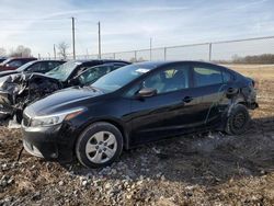 Salvage cars for sale at Cicero, IN auction: 2018 KIA Forte LX