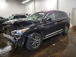 Salvage cars for sale at New Britain, CT auction: 2014 Infiniti QX60