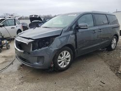 Salvage cars for sale at Louisville, KY auction: 2017 KIA Sedona LX