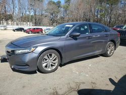 Salvage cars for sale at Austell, GA auction: 2018 Honda Accord LX