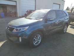 Salvage cars for sale at Woodburn, OR auction: 2014 KIA Sorento LX