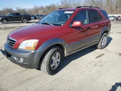 Salvage cars for sale at Ellwood City, PA auction: 2008 KIA Sorento EX