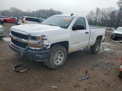 Salvage trucks for sale at Greenwell Springs, LA auction: 2017 Chevrolet Silverado C1500