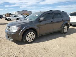 Salvage cars for sale at Amarillo, TX auction: 2016 Dodge Journey SE