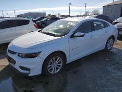 Chevrolet salvage cars for sale: 2016 Chevrolet Malibu LT