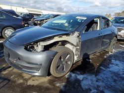 Salvage cars for sale at New Britain, CT auction: 2023 Tesla Model 3