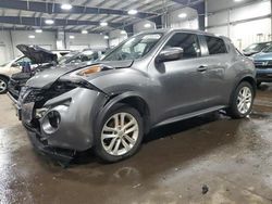 Salvage cars for sale at Ham Lake, MN auction: 2015 Nissan Juke S