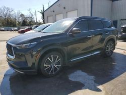 Salvage cars for sale at Savannah, GA auction: 2023 Infiniti QX60 Autograph