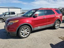 Salvage cars for sale at Tulsa, OK auction: 2014 Ford Explorer Limited