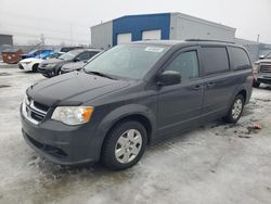 Salvage cars for sale at Elmsdale, NS auction: 2012 Dodge Grand Caravan SE