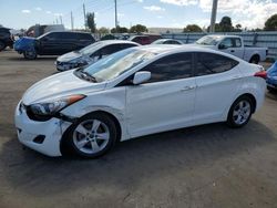 Salvage cars for sale at Miami, FL auction: 2013 Hyundai Elantra GLS