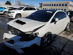 Salvage cars for sale at Littleton, CO auction: 2017 Subaru WRX