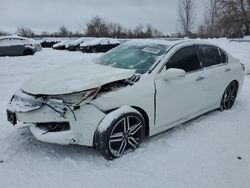 Salvage cars for sale from Copart London, ON: 2017 Honda Accord EX