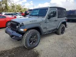 SUV salvage a la venta en subasta: 2022 Jeep Wrangler Sport