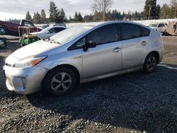 Salvage cars for sale at Graham, WA auction: 2014 Toyota Prius