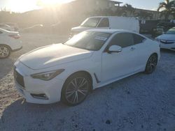 Vehiculos salvage en venta de Copart Opa Locka, FL: 2017 Infiniti Q60 Premium