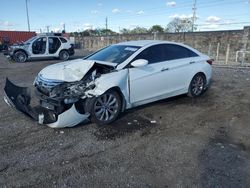 Salvage cars for sale at Homestead, FL auction: 2012 Hyundai Sonata SE