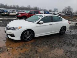 Salvage cars for sale at Hillsborough, NJ auction: 2017 Honda Accord Sport