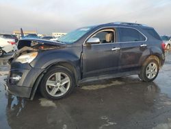 Carros salvage a la venta en subasta: 2014 Chevrolet Equinox LTZ