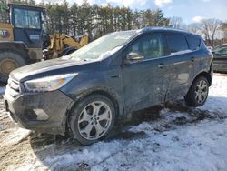 Ford salvage cars for sale: 2017 Ford Escape Titanium