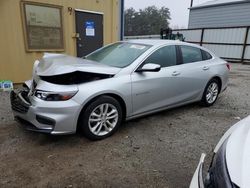 Salvage cars for sale at Ellenwood, GA auction: 2017 Chevrolet Malibu LT