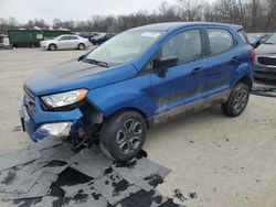 Salvage cars for sale from Copart Ellwood City, PA: 2021 Ford Ecosport S