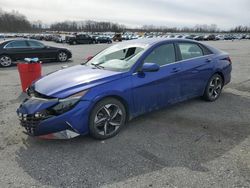 Salvage cars for sale at Grantville, PA auction: 2022 Hyundai Elantra SEL