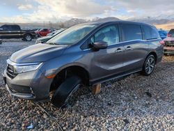 Salvage cars for sale at Magna, UT auction: 2021 Honda Odyssey Touring