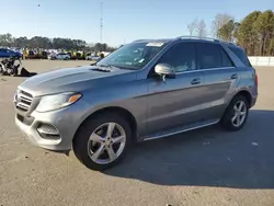 Salvage cars for sale at Dunn, NC auction: 2016 Mercedes-Benz GLE 350 4matic