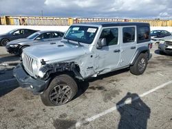 Jeep Wrangler Sport salvage cars for sale: 2024 Jeep Wrangler Sport