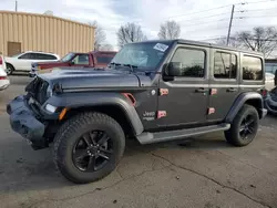 Carros salvage sin ofertas aún a la venta en subasta: 2021 Jeep Wrangler Unlimited Sport