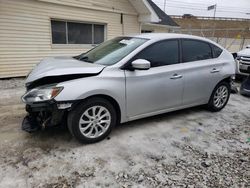 Salvage cars for sale at Northfield, OH auction: 2018 Nissan Sentra S