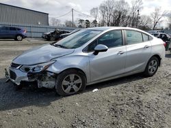 Salvage cars for sale at Gastonia, NC auction: 2017 Chevrolet Cruze LS