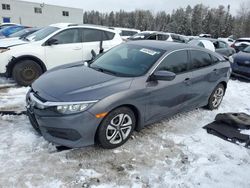 Salvage cars for sale from Copart Cookstown, ON: 2018 Honda Civic LX