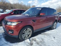 Salvage cars for sale at East Granby, CT auction: 2014 Land Rover Range Rover Sport HSE