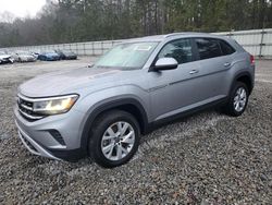 Salvage cars for sale at Ellenwood, GA auction: 2021 Volkswagen Atlas Cross Sport S