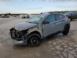 Salvage cars for sale at Memphis, TN auction: 2021 Hyundai Kona Night