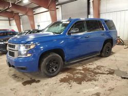 Salvage cars for sale at Lansing, MI auction: 2017 Chevrolet Tahoe Police