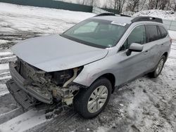 Salvage cars for sale at Duryea, PA auction: 2017 Subaru Outback 2.5I Premium