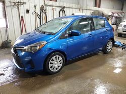 Toyota Yaris salvage cars for sale: 2017 Toyota Yaris L