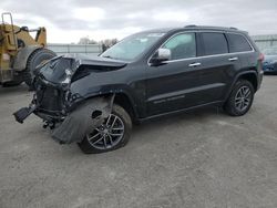 Salvage cars for sale at Assonet, MA auction: 2018 Jeep Grand Cherokee Limited