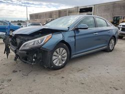 Salvage cars for sale at Fredericksburg, VA auction: 2016 Hyundai Sonata Hybrid